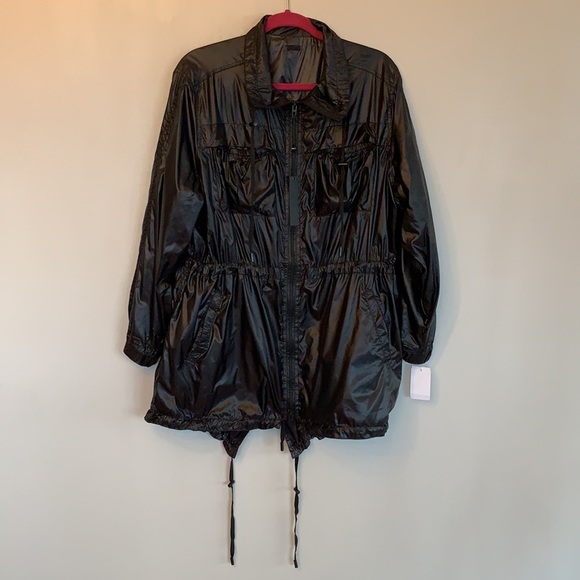 💕HP💕Blank NYC black windbreaker rain jacket - Picture 5 of 12